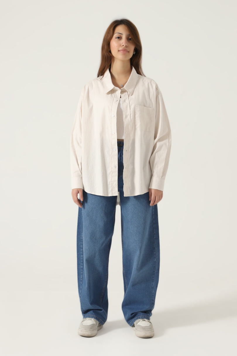 baggy dress shirt women's Amazon.com: Cotton Linen Button Down Shirts for Women Long Sleeve Collared  Work Blouse Trendy Loose Fit Summer Tops with Pocket : Clothing, Shoes &  Jewelry