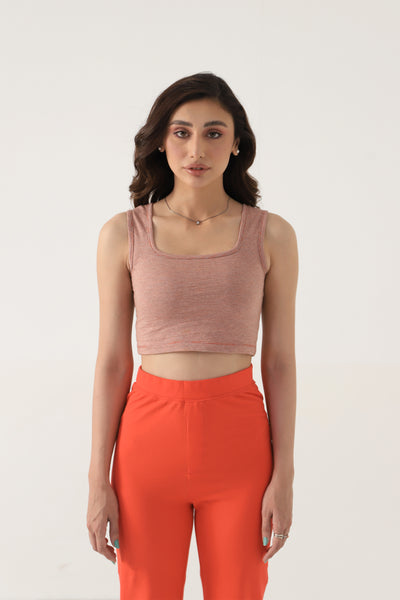 SEAMLESS CROPPED TOP
