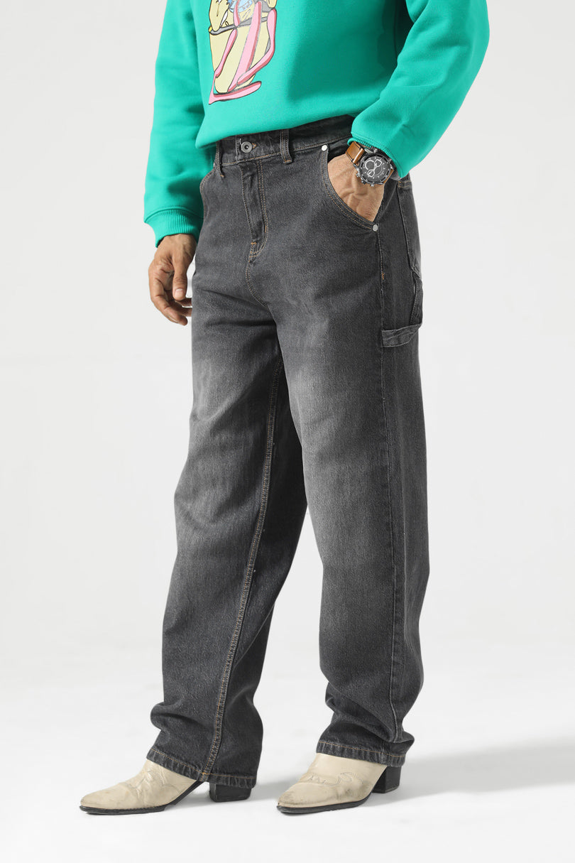 CARPENTER DENIM PANTS