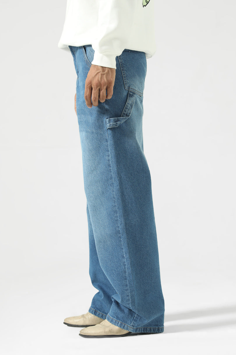 CARPENTER DENIM PANTS