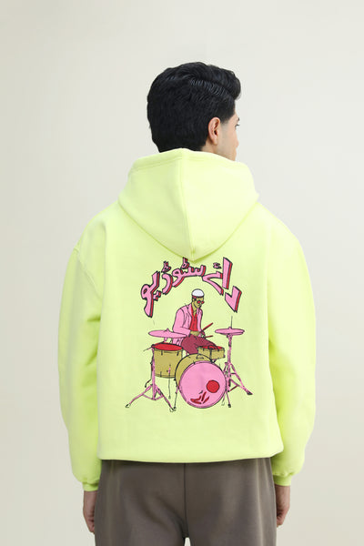 DRUM OVERSIZED HOODIE