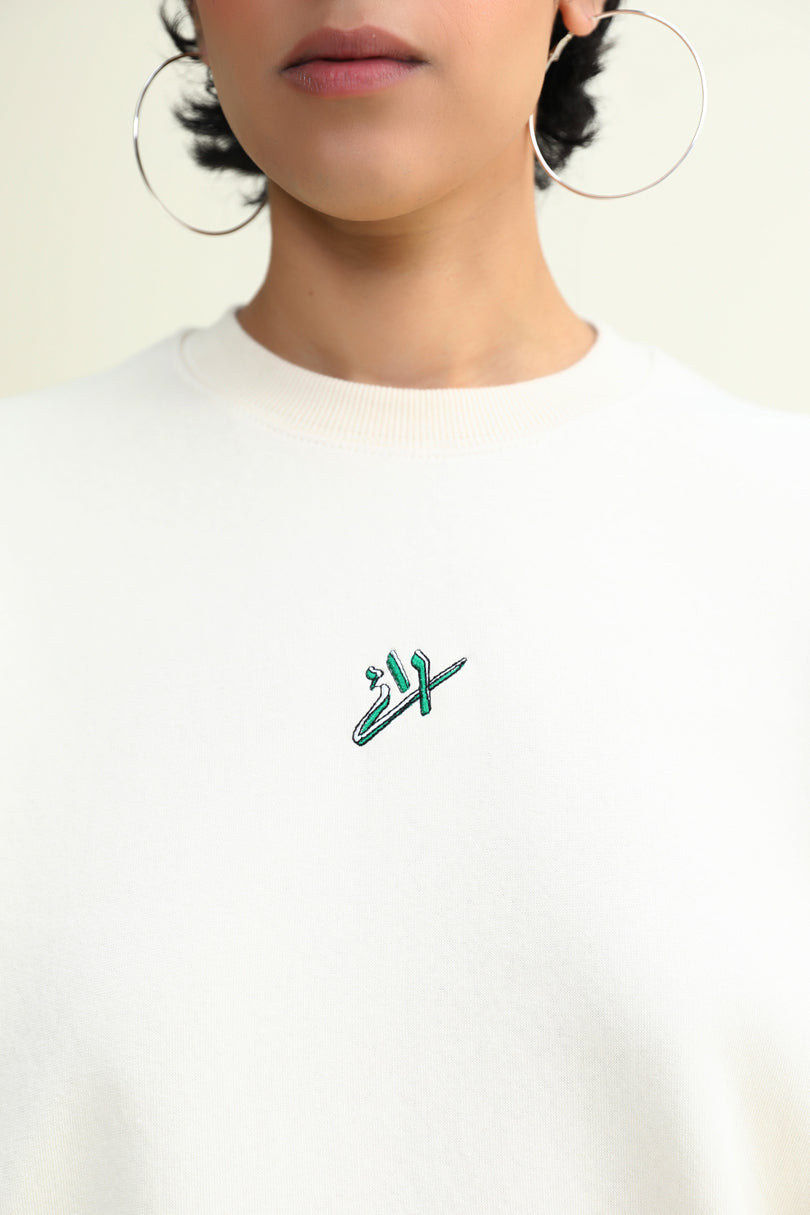 OVERSIZED LOGO SWEATSHIRT