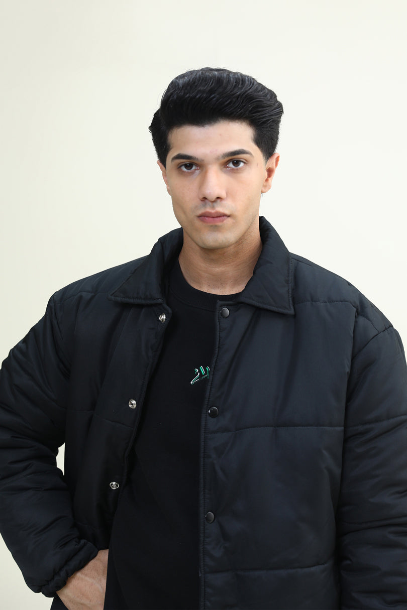 LONG BOXY PUFFER JACKET