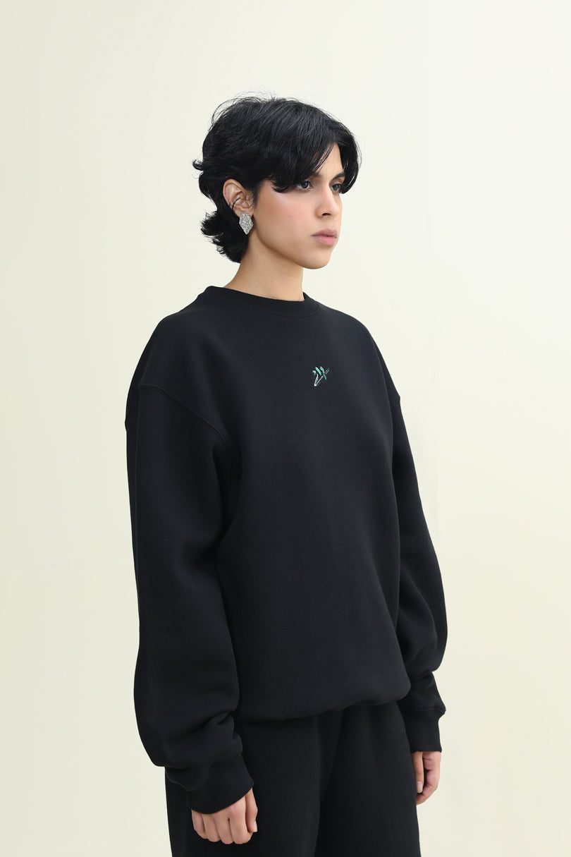 OVERSIZED LOGO SWEATSHIRT