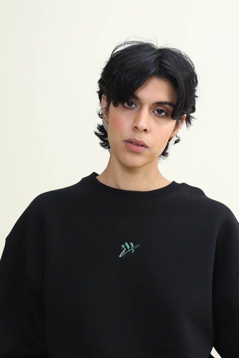 OVERSIZED LOGO SWEATSHIRT