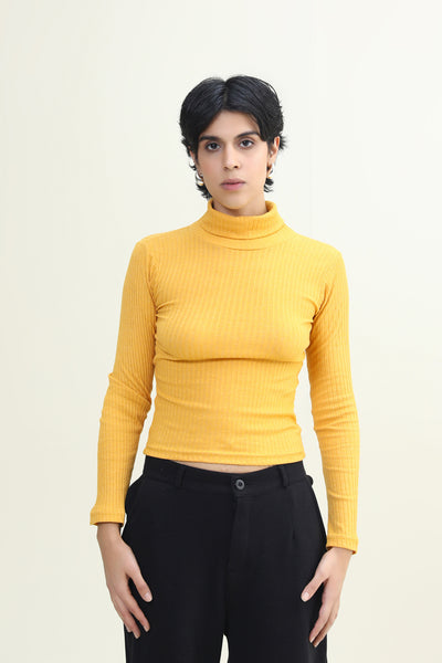 TURTLE NECK TOP