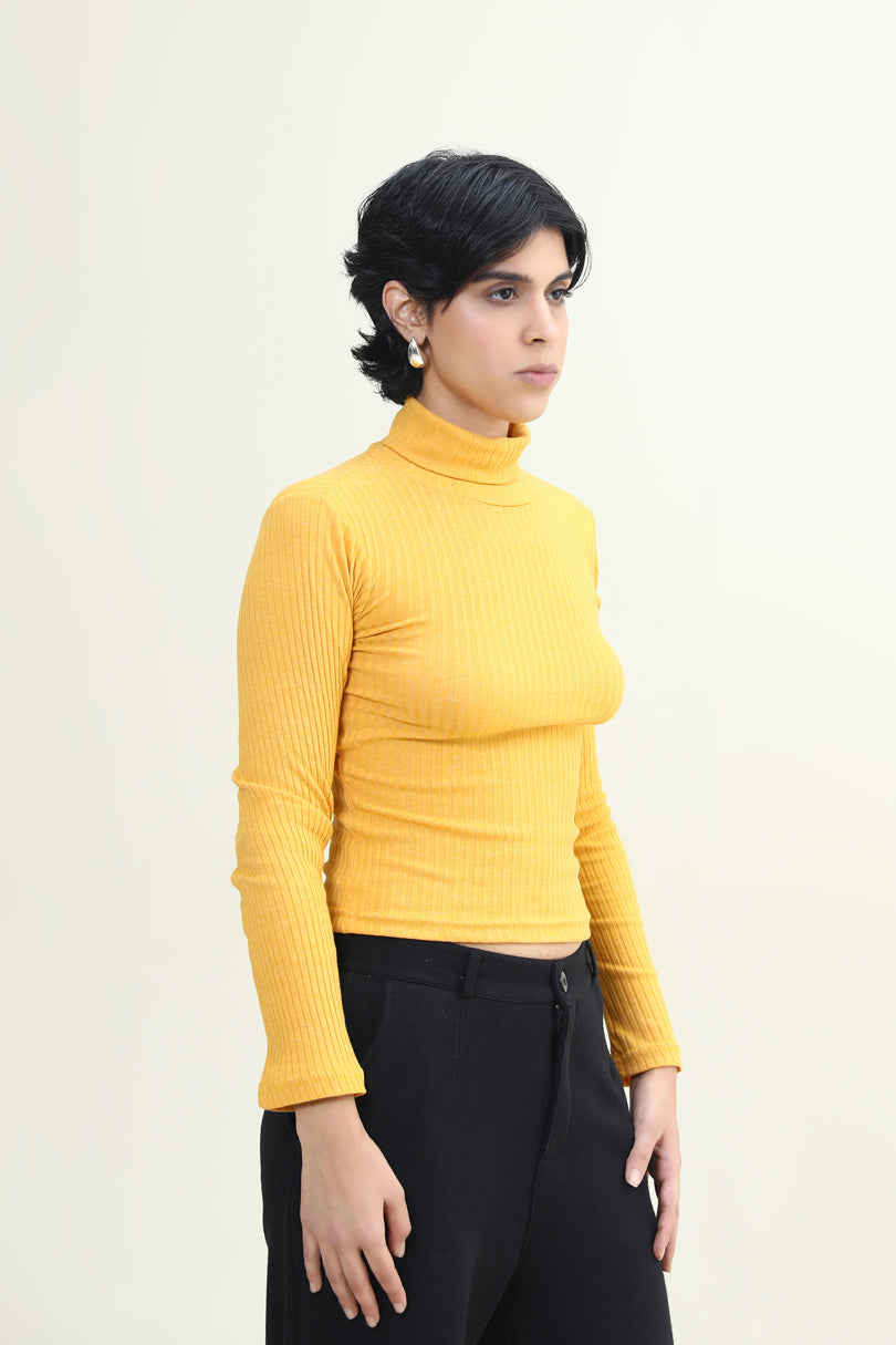 TURTLE NECK TOP