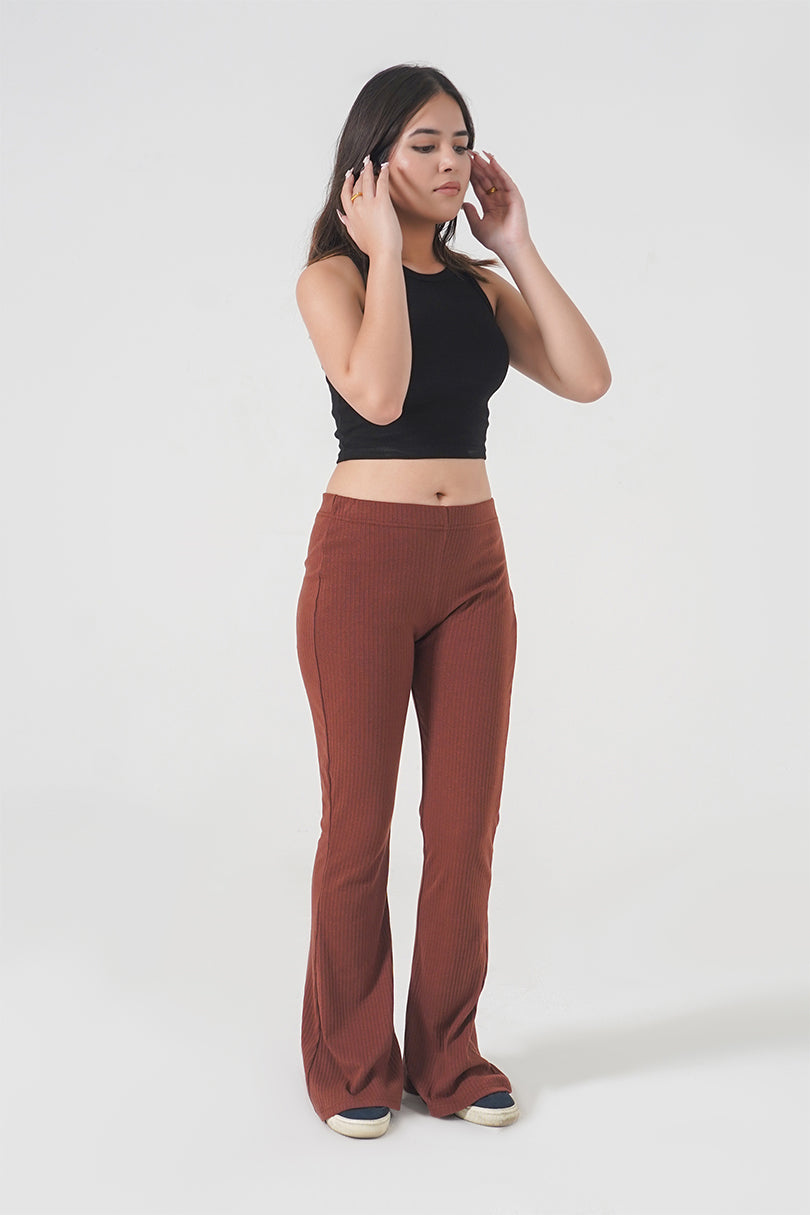 FLARED TROUSERS