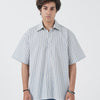 STRIPED BOXY FIT SHIRT