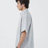 STRIPED BOXY FIT SHIRT