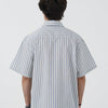 STRIPED BOXY FIT SHIRT