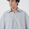 STRIPED BOXY FIT SHIRT