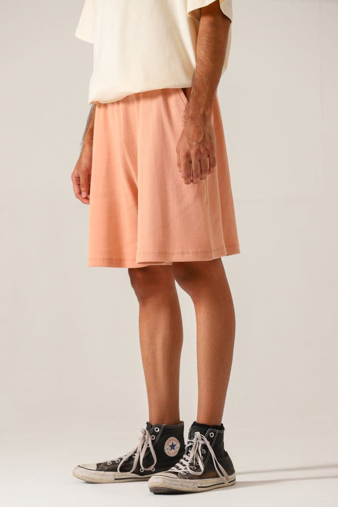 BOXY RIB SHORTS