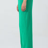 RIB WIDE LEG TROUSER