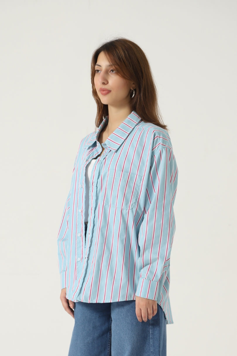 BAGGY BUTTON DOWN SHIRT