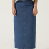 DENIM MAXI SKIRT