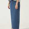 DENIM MAXI SKIRT