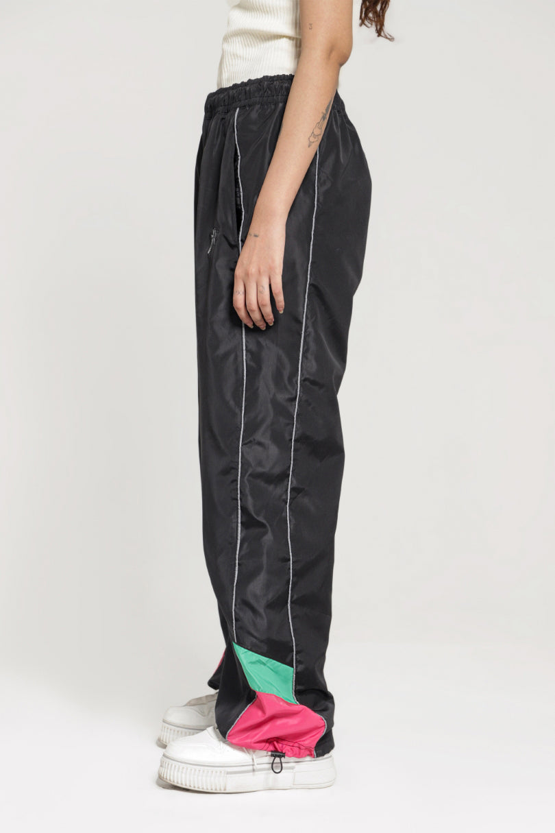 RETRO REFLECTOR BAGGY PANTS