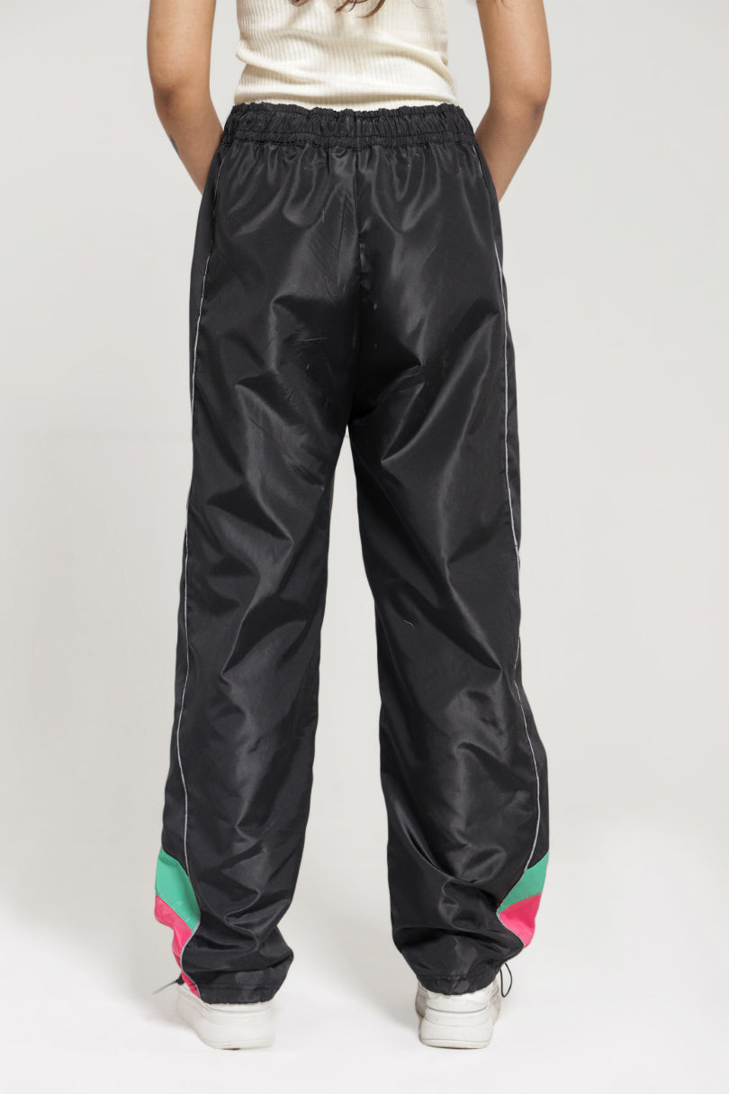 RETRO REFLECTOR BAGGY PANTS