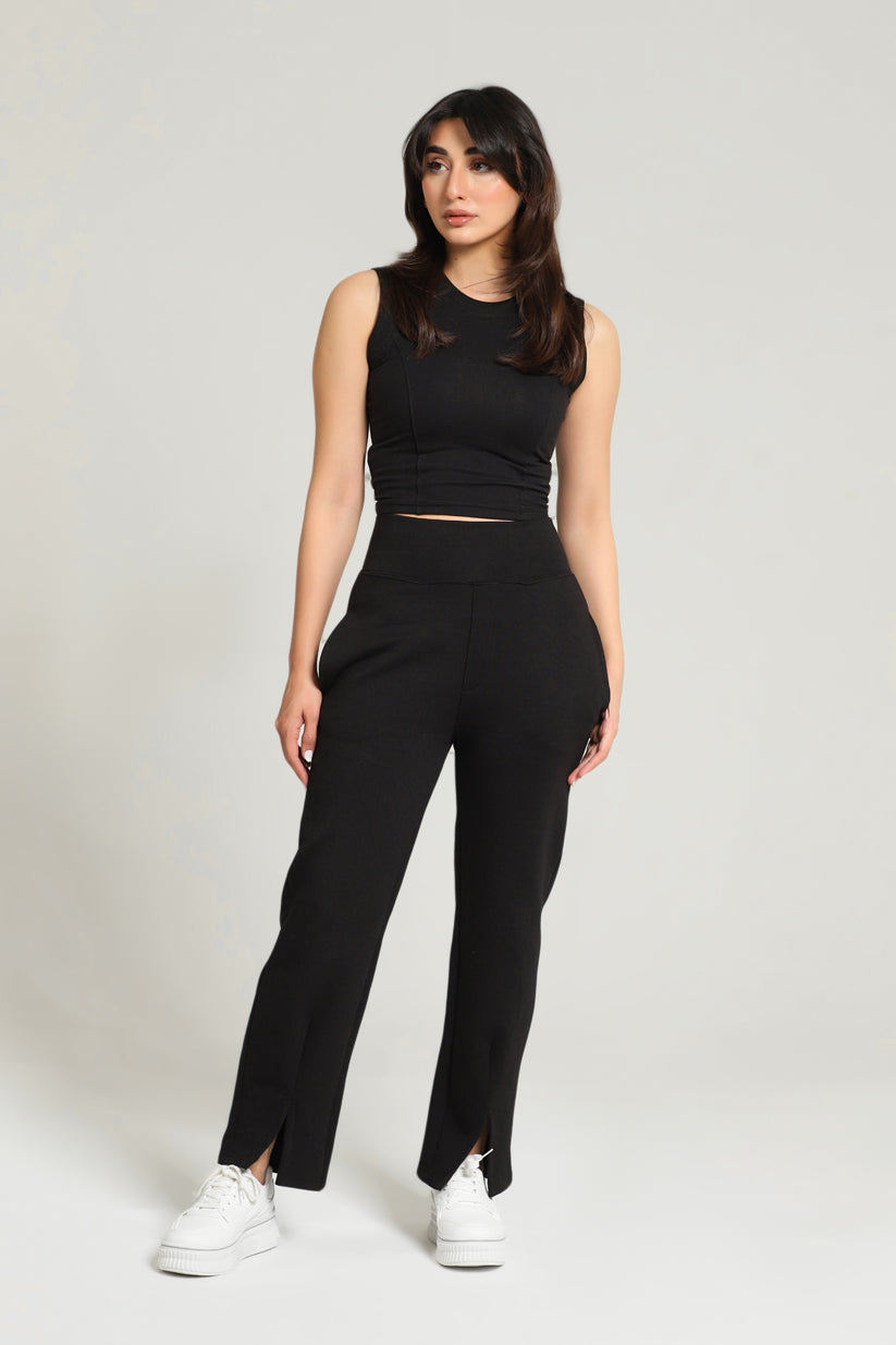 LONG WAIST TROUSERS