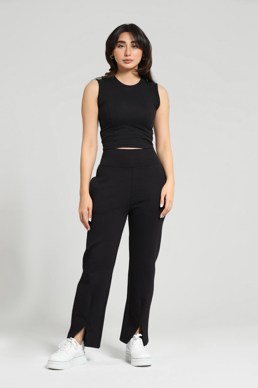 LONG WAIST TROUSERS