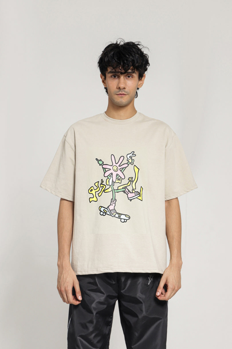 SKATEBOARD OVERSIZED T-SHIRT