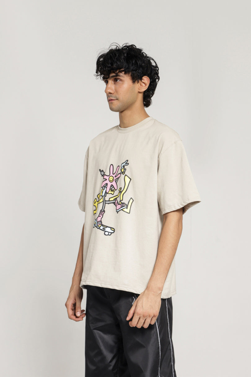 SKATEBOARD OVERSIZED T-SHIRT