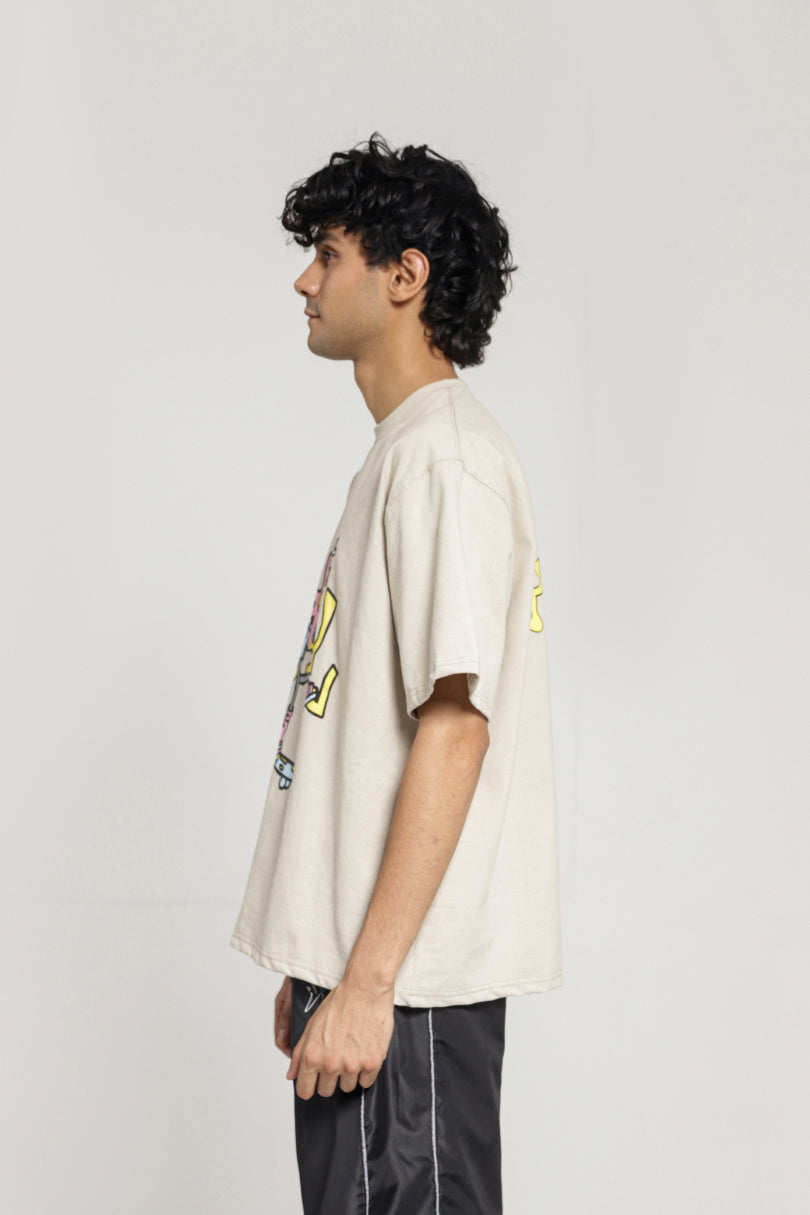 SKATEBOARD OVERSIZED T-SHIRT