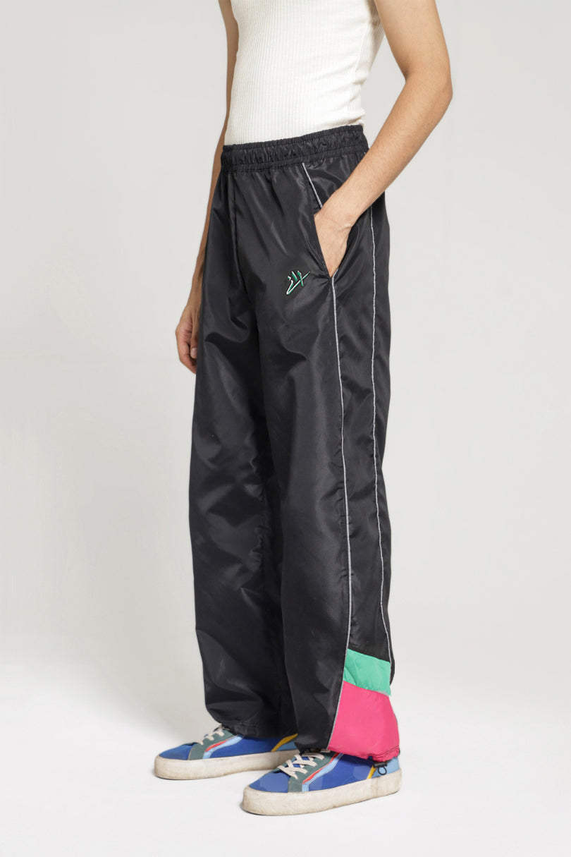 RETRO REFLECTOR BAGGY PANTS