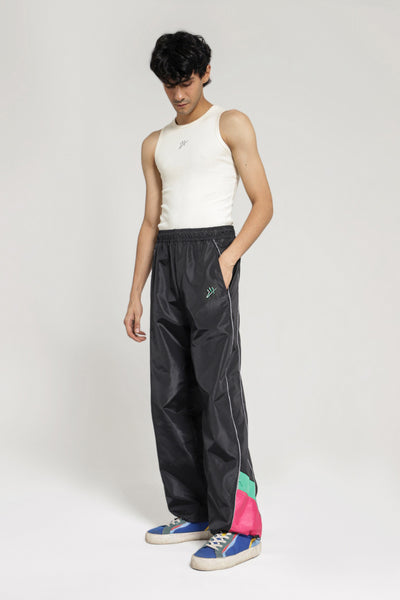 RETRO REFLECTOR BAGGY PANTS