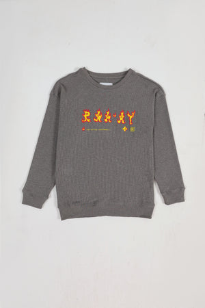 RAA-AY FIRE LOGO SWEATSHIRT