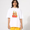 OVERSIZED FIRE T-SHIRT