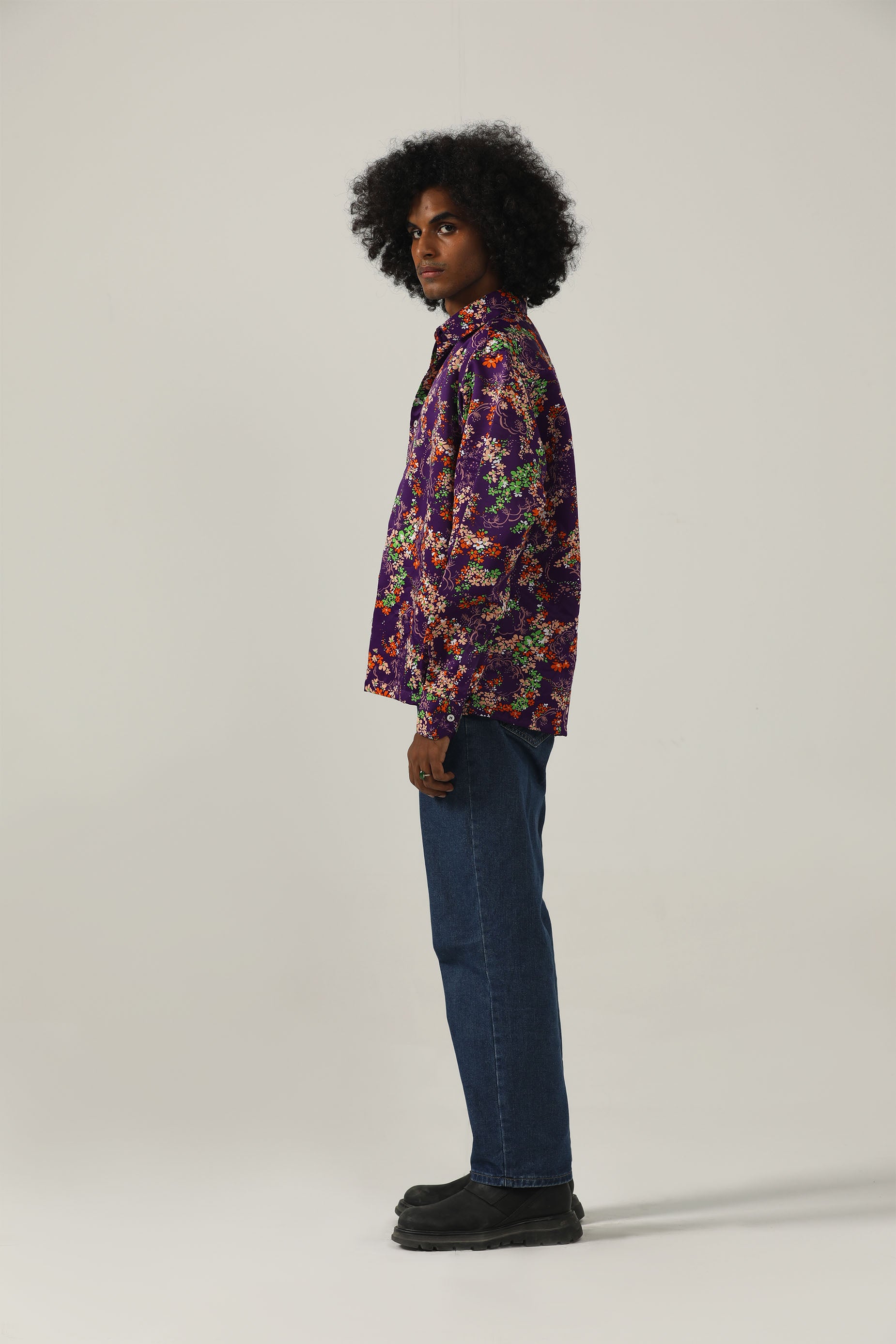 BUTTON UP FULL SLEEVE FlORAL SHIRT