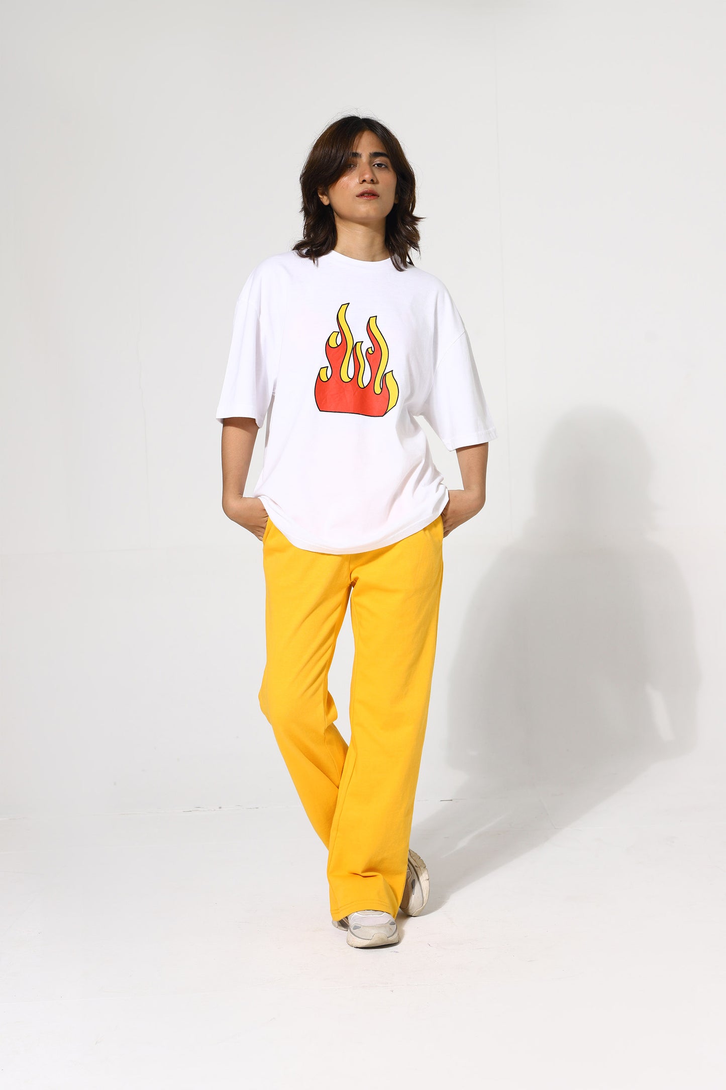 OVERSIZED FIRE T-SHIRT