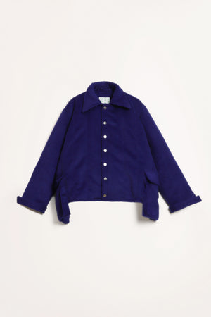 OVERSIZED DARK BLUE JACKET