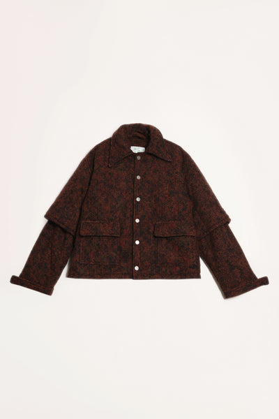 DOUBLE SLEEVE BOXY JACKET