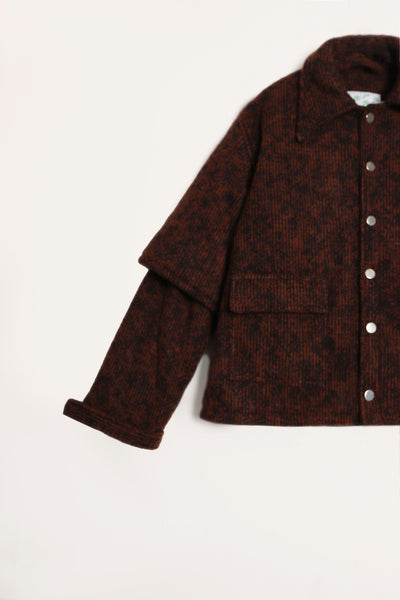 DOUBLE SLEEVE BOXY JACKET