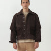 TEDDY DOUBLE SLEEVE JACKET