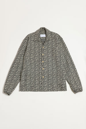 LEOPARD  WOOLLEN SHACKET